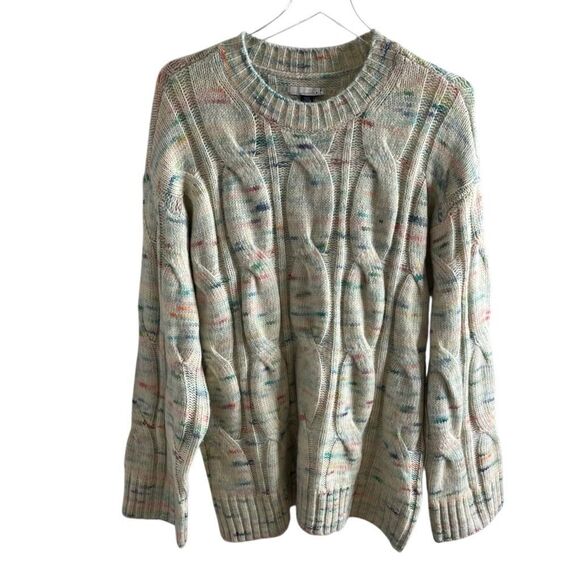 American Eagle AE Whoa So Soft Cable Knit Sweater Oversized size medium NWT - Picture 1 of 13